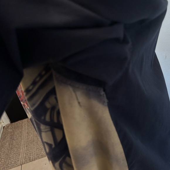 50%off w♥️ Grunge Akademiks Y2k Military Button Up Shirt Vintage thrashed flaws - Picture 8 of 10